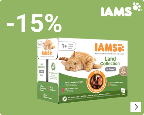 IAMS pouch -15% CAT